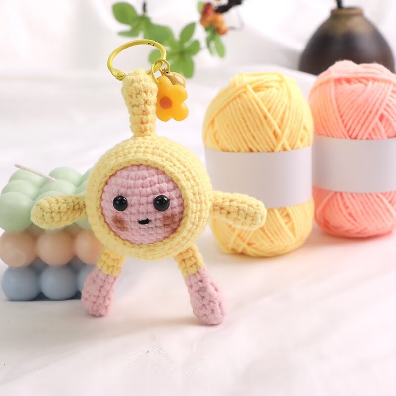 Gomitolo di Cotone per Maglia e Uncinetto, Filato 50g Vari Colori