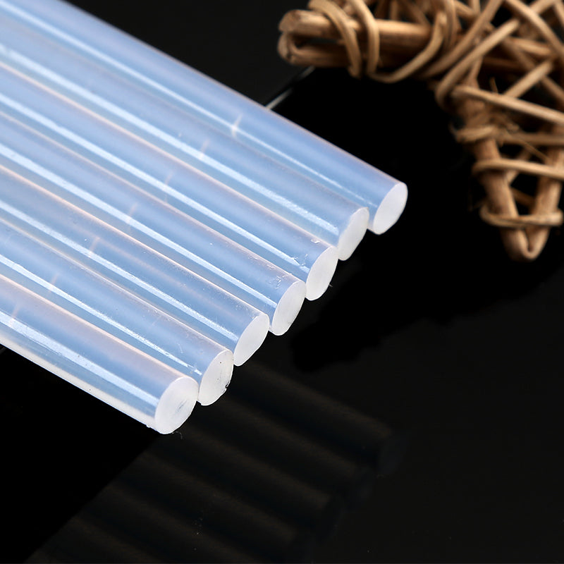 30 pezzi Colla a Caldo 11 x 200 mm, Stick Colla a Caldo Trasparente per Pistola Fai da Te