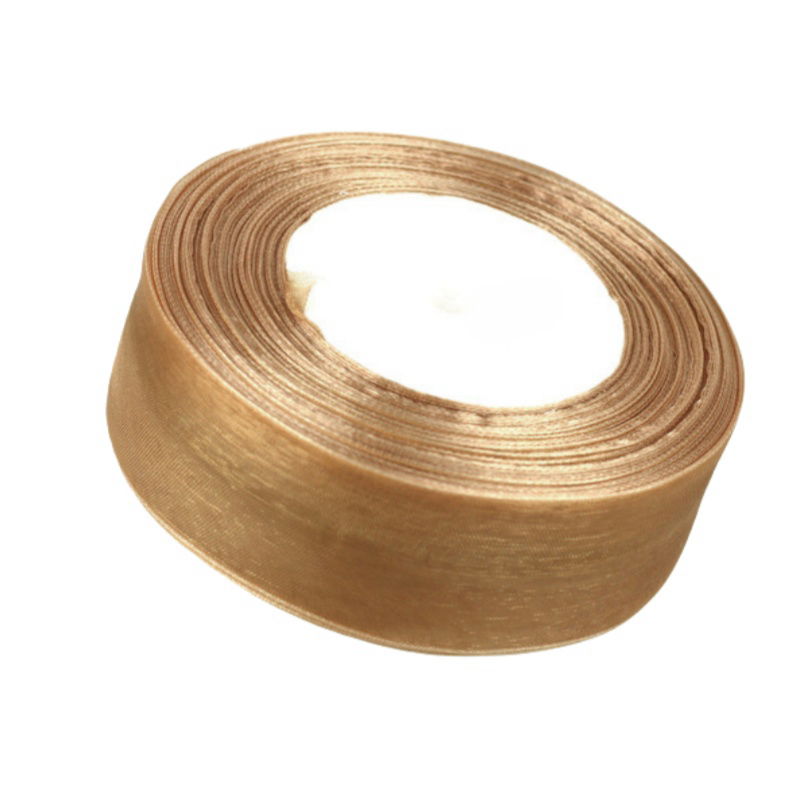 Nastro Organza Bianco 40 MM Rotolo 50 Yard Fai da Te