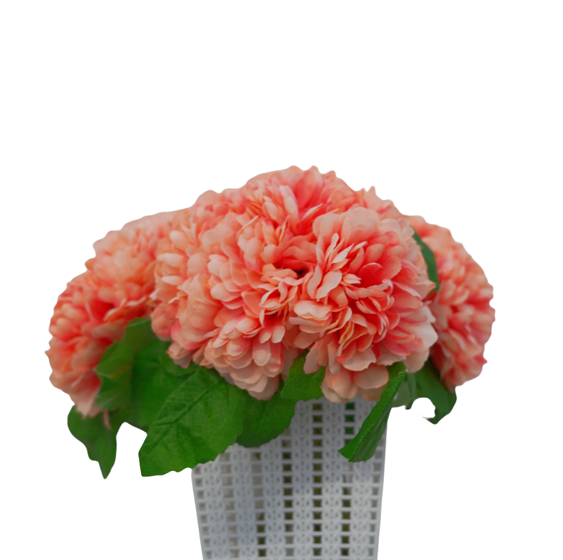 1 mazzo di peonia artificiale 7 teste di seta fiori finti per la decorazione