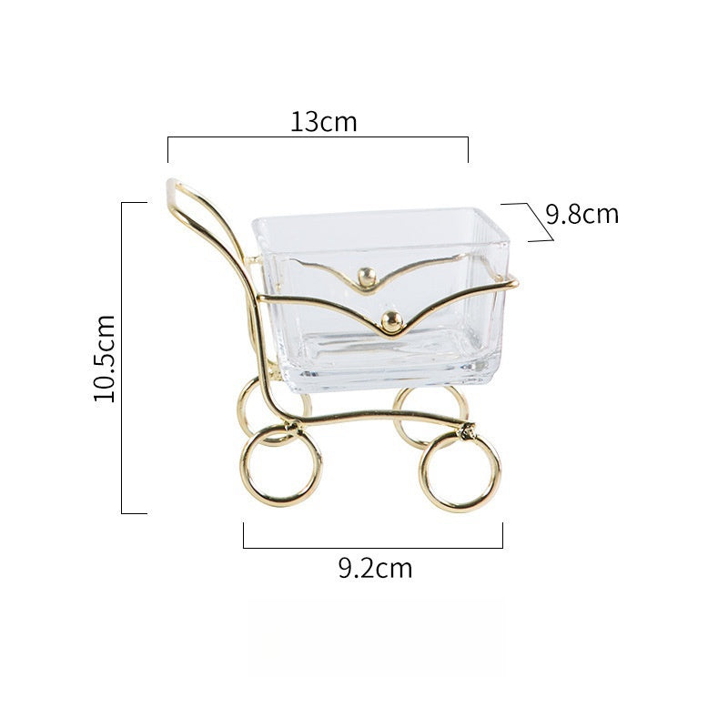 Portacandele Vaso Vetro passeggino