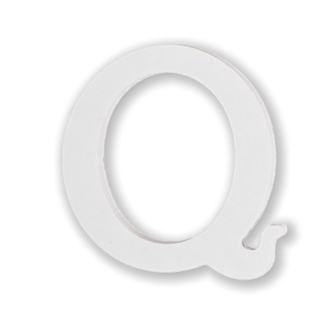 Lettere in Legno Bianco 11×1.2cm, Decorazioni Fai da Te per Matrimonio, Compleanno, Casa, Tavolo, Festa, Appeso Parete Alfabeto