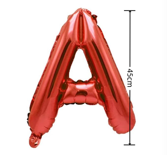 Set 15 pezzi Palloncini MYLAR ORO ROSSO 18 Pollici Italiano CONGRATULAZIONI 45cm