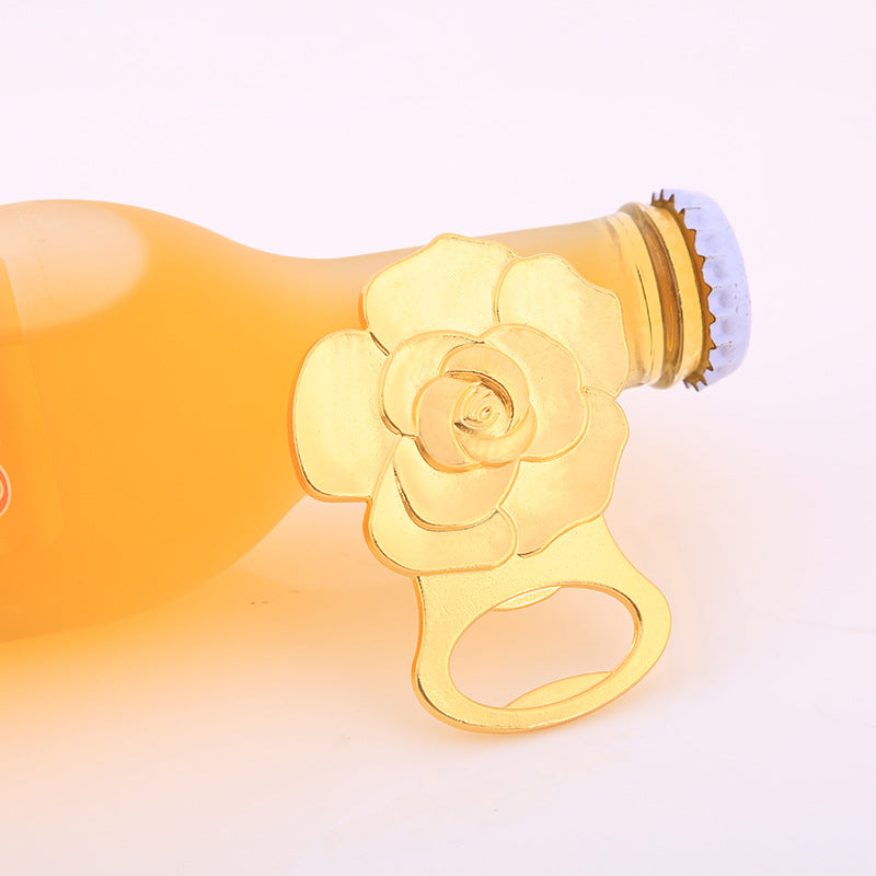 Bomboniera Cavatappi Apribottiglia Tema Naturale Rose