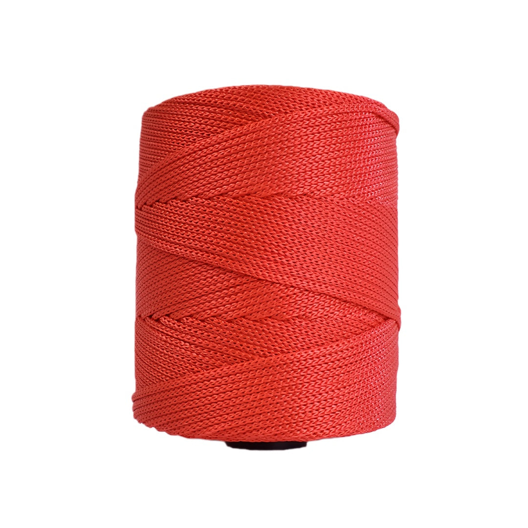 Cordino Swan per Borse Uncinetto, Cordino Viscosa 3mm x 200m 240g, Filato Lucido per Macramé, Filo per Uncinetto, Fai Da Te, Ideale per Borse, Decorazioni e Maglieria