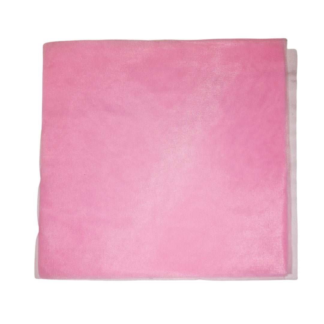 20 pz Velo Tulle Elastico Quadrato 28cm Bomboniera Cerchio Porta Confetti