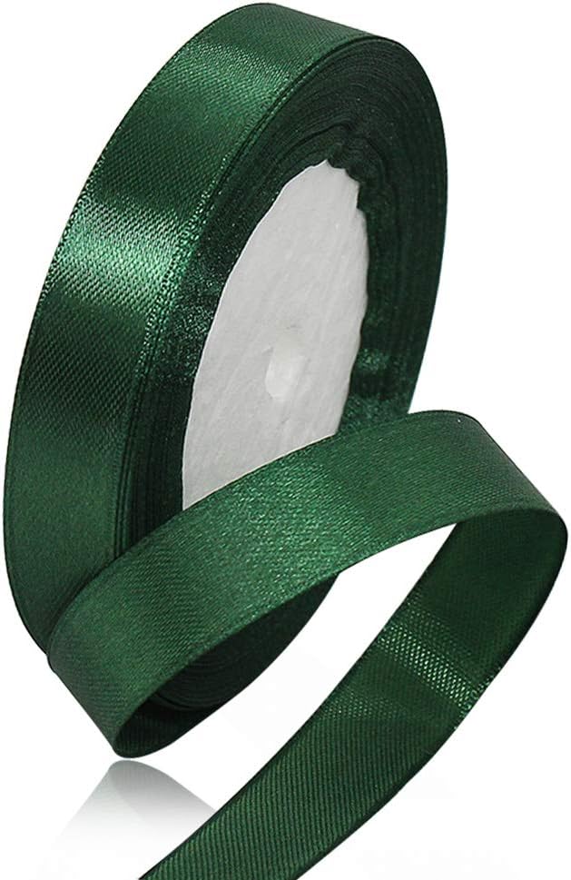 Nastro Doppio Raso confezione Regalo Creazione fai da te, lunghezza 25 yard 2cm