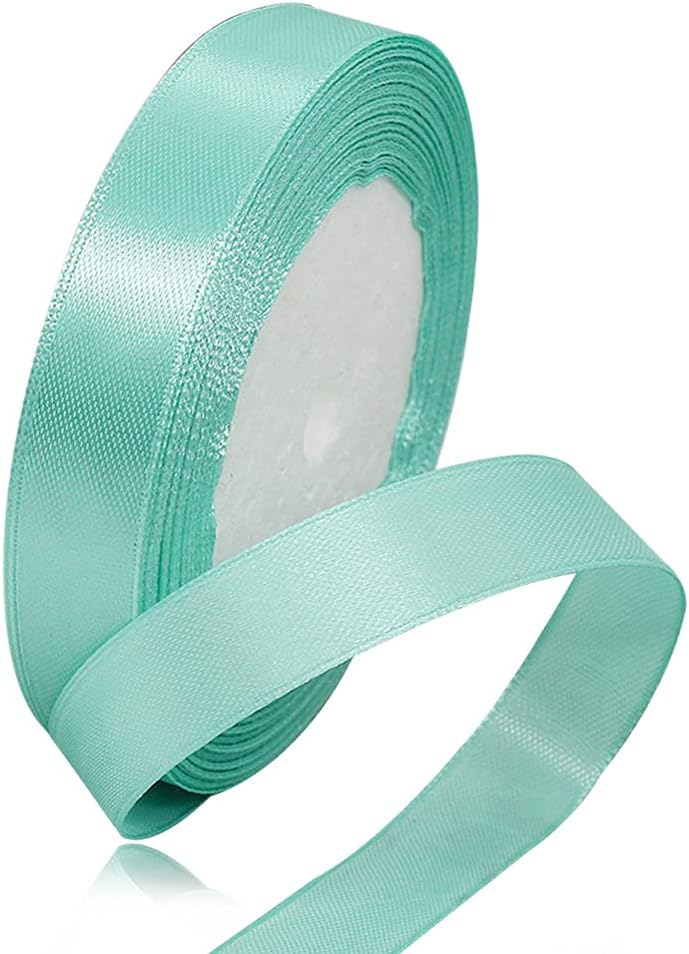 Nastro Doppio Raso confezione Regalo Creazione fai da te, lunghezza 25 yard 2cm