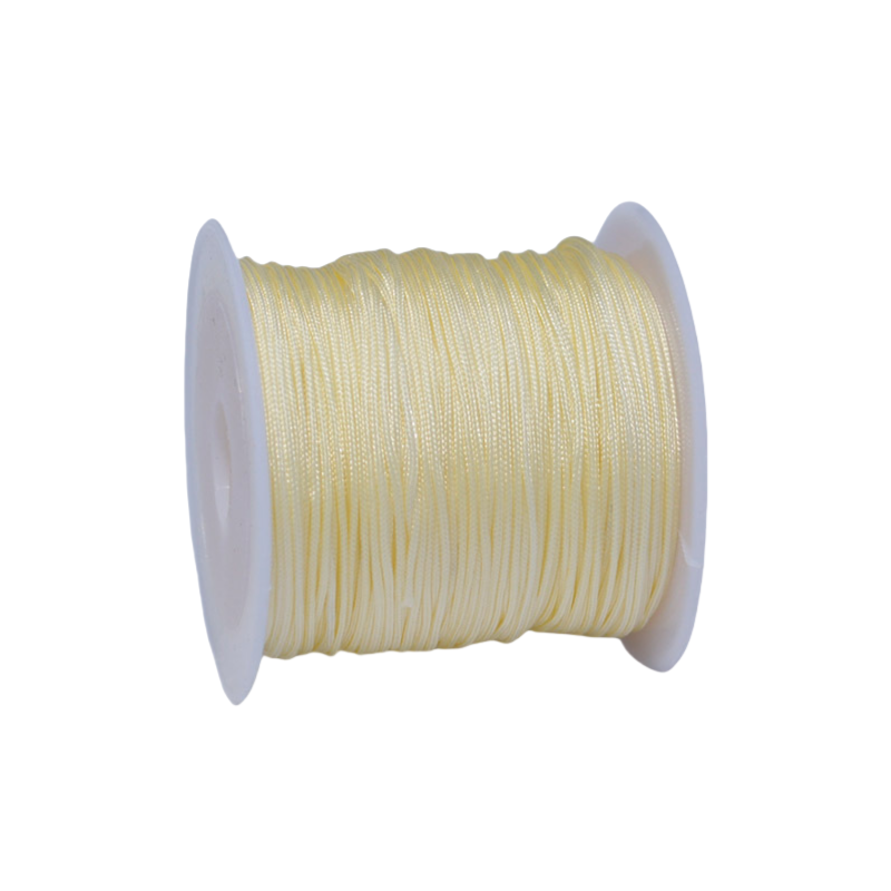 Filo poliestere, lunghezza di 50 metri, spessore di 0.8mm Cotone Cordoncino