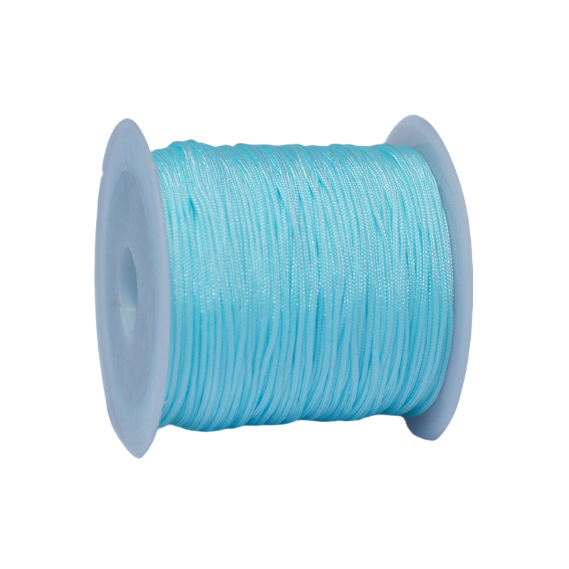 Filo poliestere, lunghezza di 50 metri, spessore di 0.8mm Cotone Cordoncino