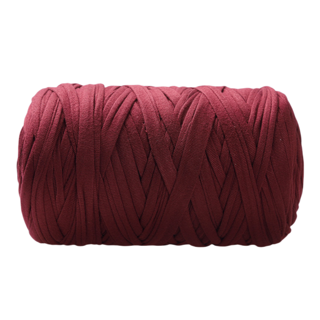 Fettuccia per Uncinetto 200g - Filato in Tessuto Morbido, Riciclato ed Elastico per Lavori a Maglia, Borse, Tappeti, Decorazioni - Vari Colori