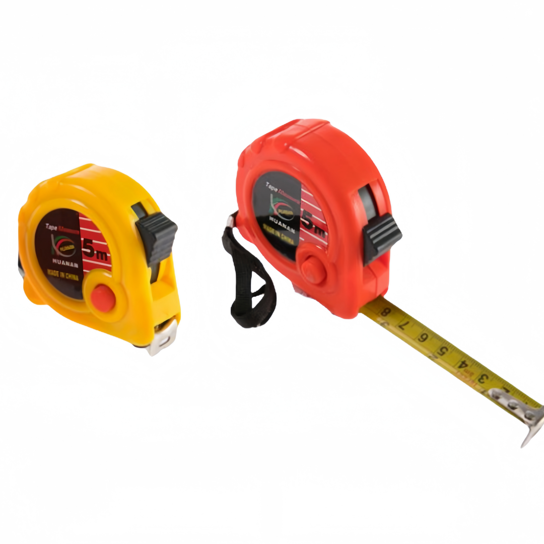 Metro a Nastro Avvolgibile 5M - Misuratore Portatile con Blocco
