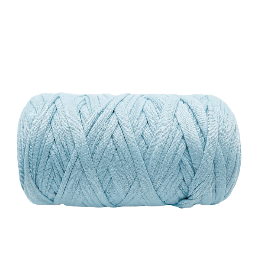 Fettuccia per Uncinetto 200g - Filato in Tessuto Morbido, Riciclato ed Elastico per Lavori a Maglia, Borse, Tappeti, Decorazioni - Vari Colori