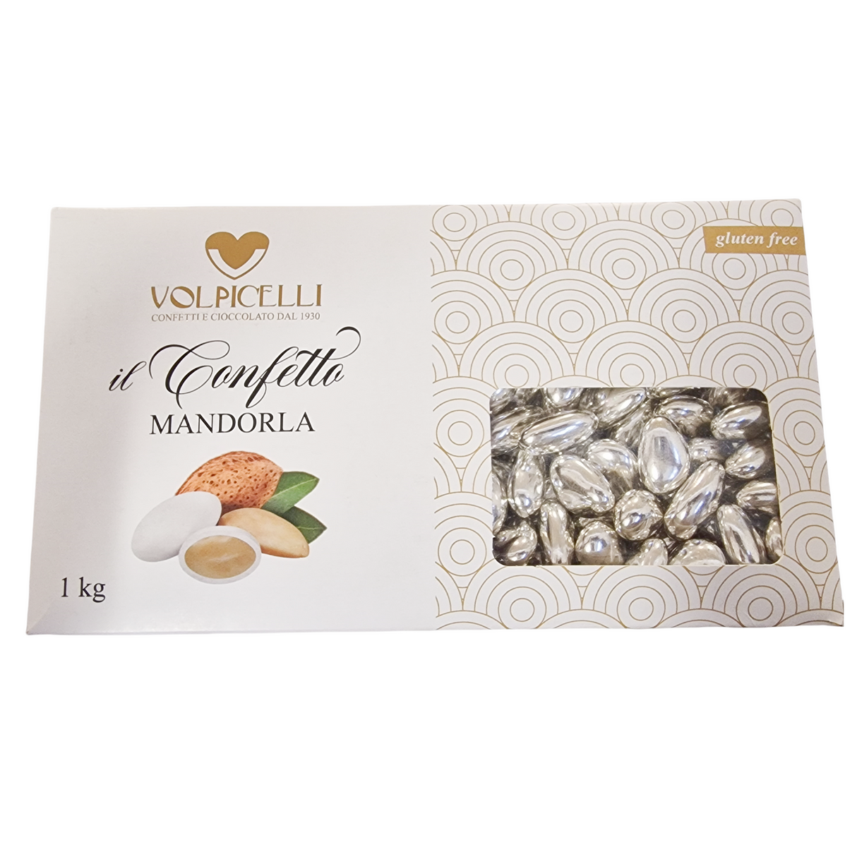OFFERTA CONFETTI Argento VOLPICELLI 25 Anni Nozze Mandorla Scadenza 31-05-2025