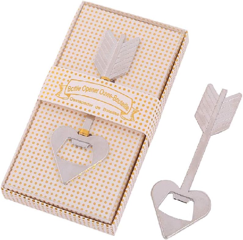 Bomboniera Apribottiglia La Freccia di Cupido Colore Argentato