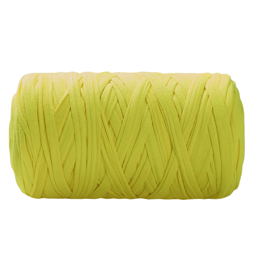 Fettuccia per Uncinetto 200g - Filato in Tessuto Morbido, Riciclato ed Elastico per Lavori a Maglia, Borse, Tappeti, Decorazioni - Vari Colori