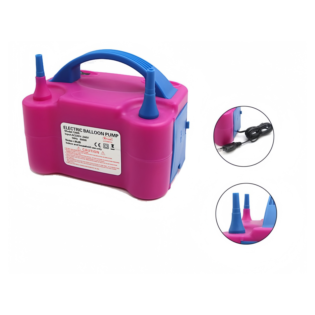 Gonfiatore Pompa elettonica per palloncino rosa