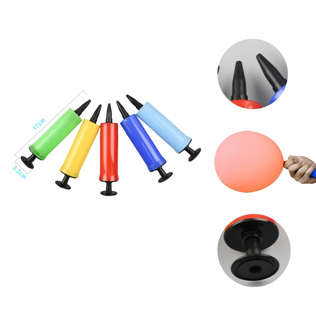 Pompa gonfiatore manuale per palloncini