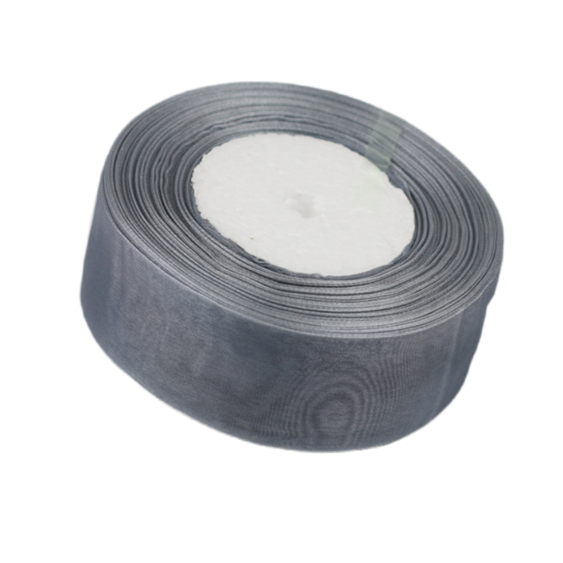 Nastro Organza Bianco 40 MM Rotolo 50 Yard Fai da Te