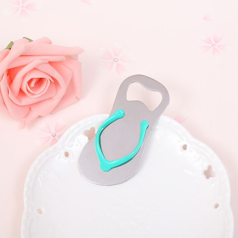 Bomboniera Cavatappi Apribottiglia infradito Ciabatte Turchese