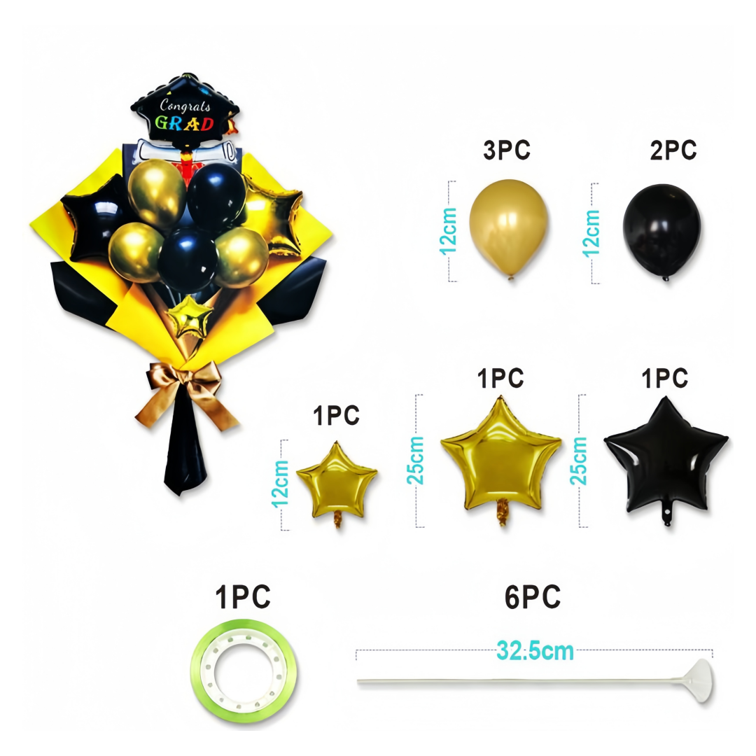 Set di palloncini per BOUQUET DI LAUREA festone decorazione
