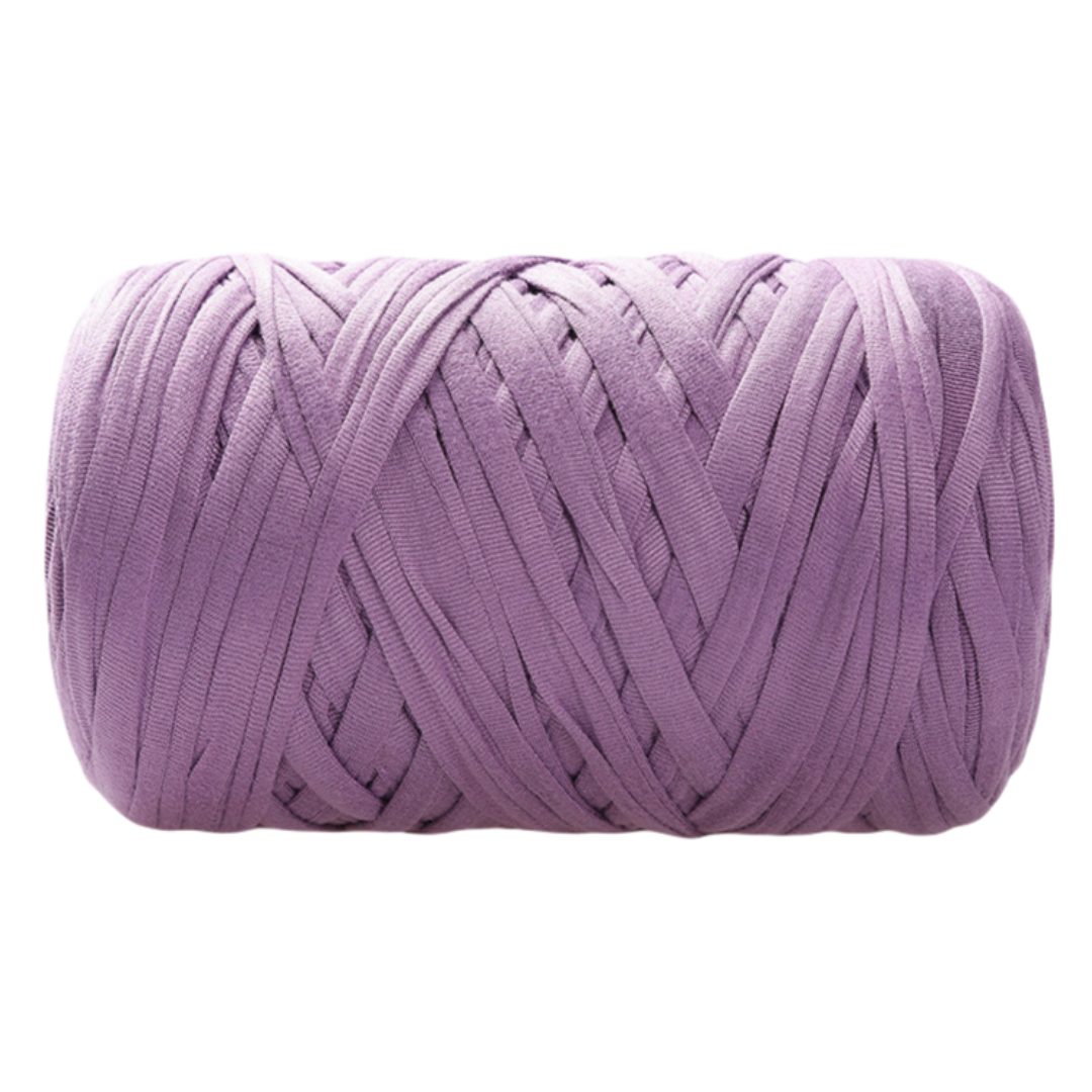 Fettuccia per Uncinetto 200g - Filato in Tessuto Morbido, Riciclato ed Elastico per Lavori a Maglia, Borse, Tappeti, Decorazioni - Vari Colori