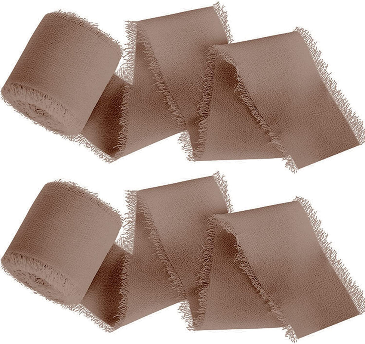 Nastro in Chiffon Sfrangiato 5 Metri*4cm