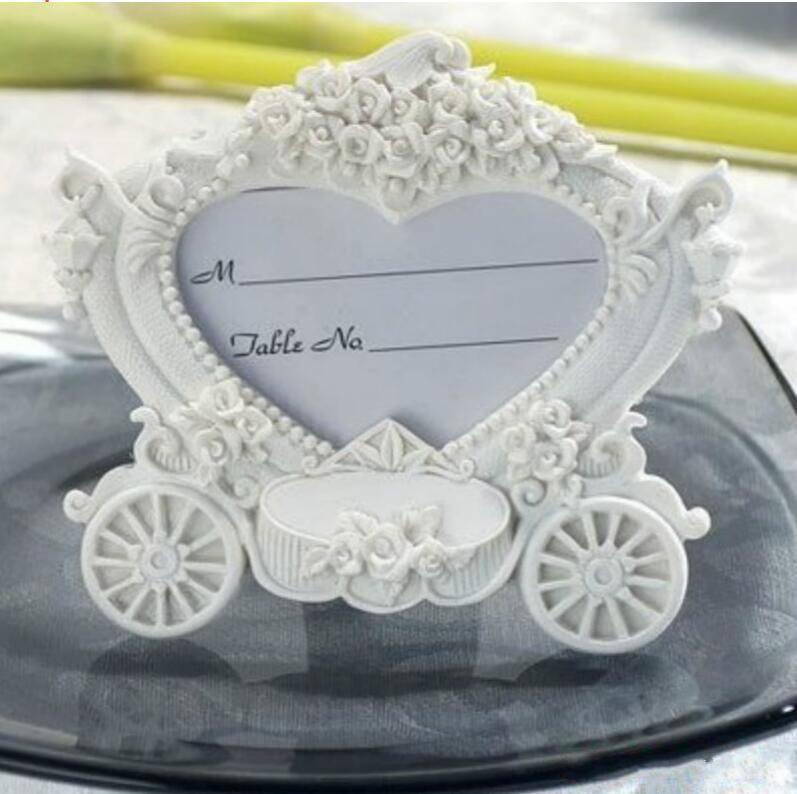 Mini Cornice Carrozza Segnaposto Resina