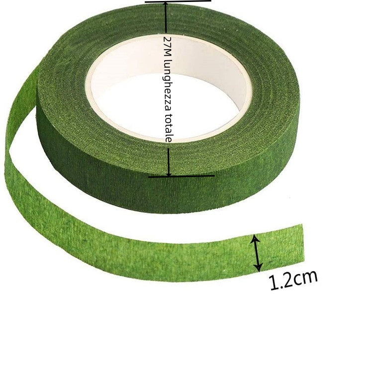 3 rotoli Nastro per Fioristi Carta Crespa Avvolgere Fiori Composizioni Floreali