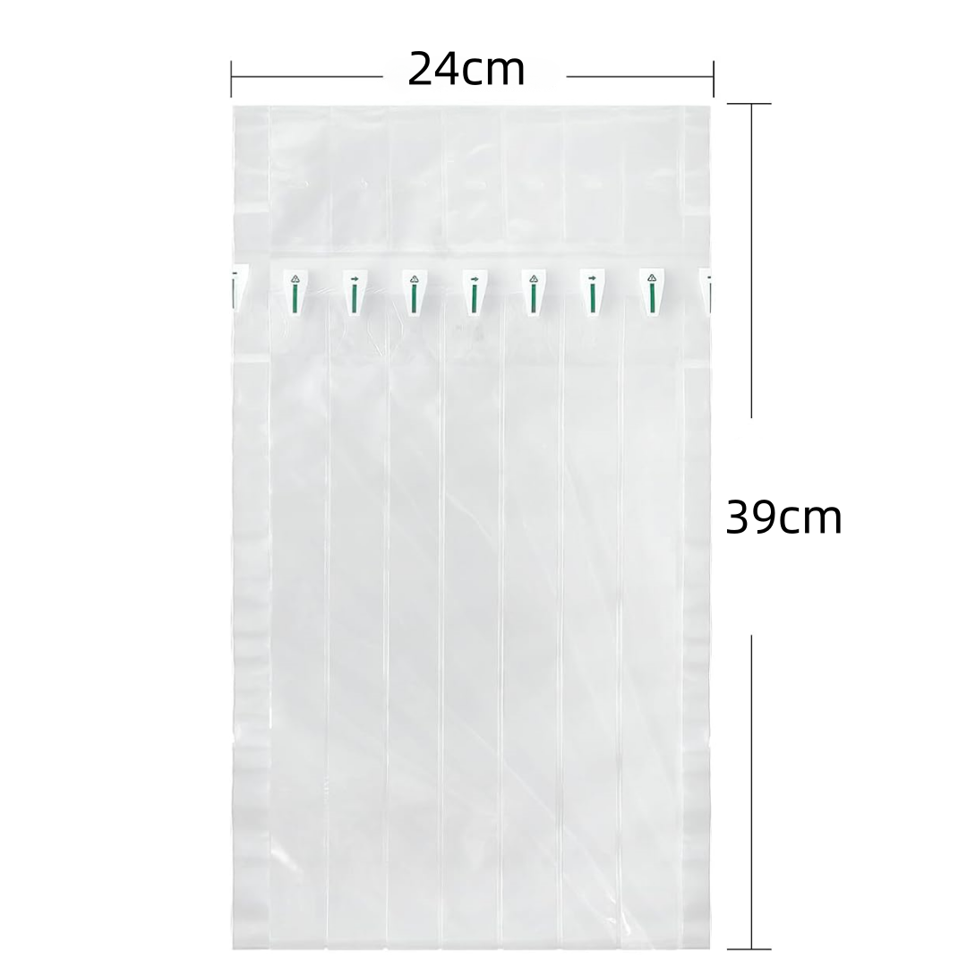 3 Pezzi Sacche Protettive Gonfiabili per Bottiglie di Vino – Imballaggio di Sicurezza con Colonne d’Aria