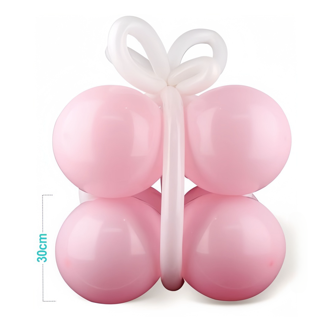 Set palloncini metalizzati Forma Scatola Regalo 60*60*60cm