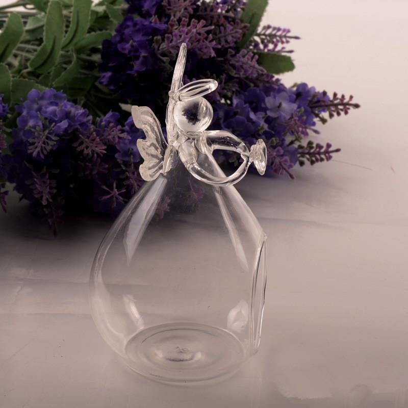 Portacandele Angelo Cuore Sfere Con Foro Da Appendere