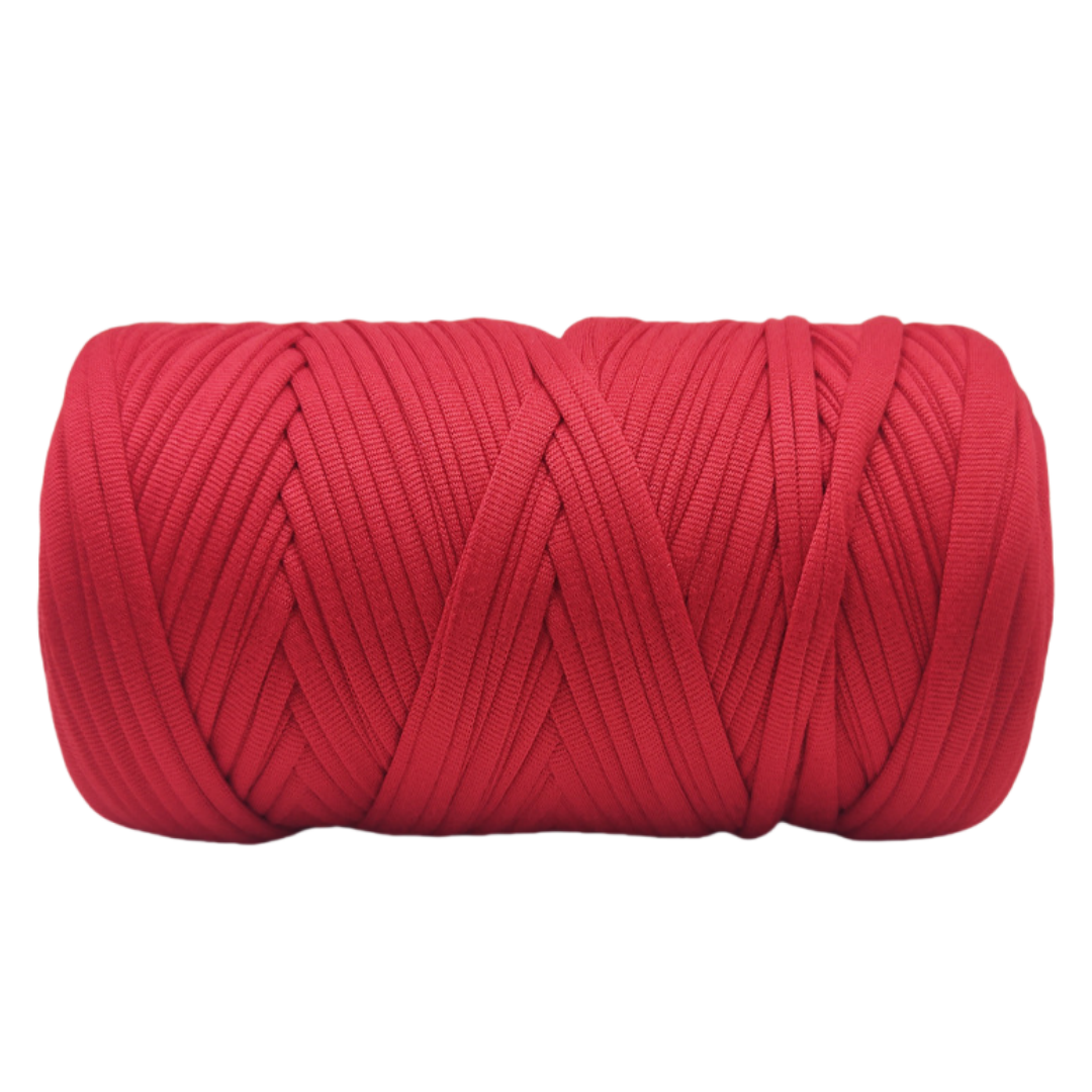 Fettuccia per Uncinetto 200g - Filato in Tessuto Morbido, Riciclato ed Elastico per Lavori a Maglia, Borse, Tappeti, Decorazioni - Vari Colori