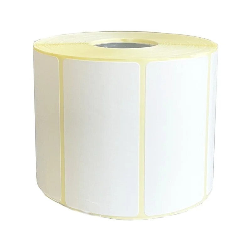 1 Rotolo Etichette Termiche Adesive Per Stampante 50x30 mm Foro 40 mm - 1800 Etichette