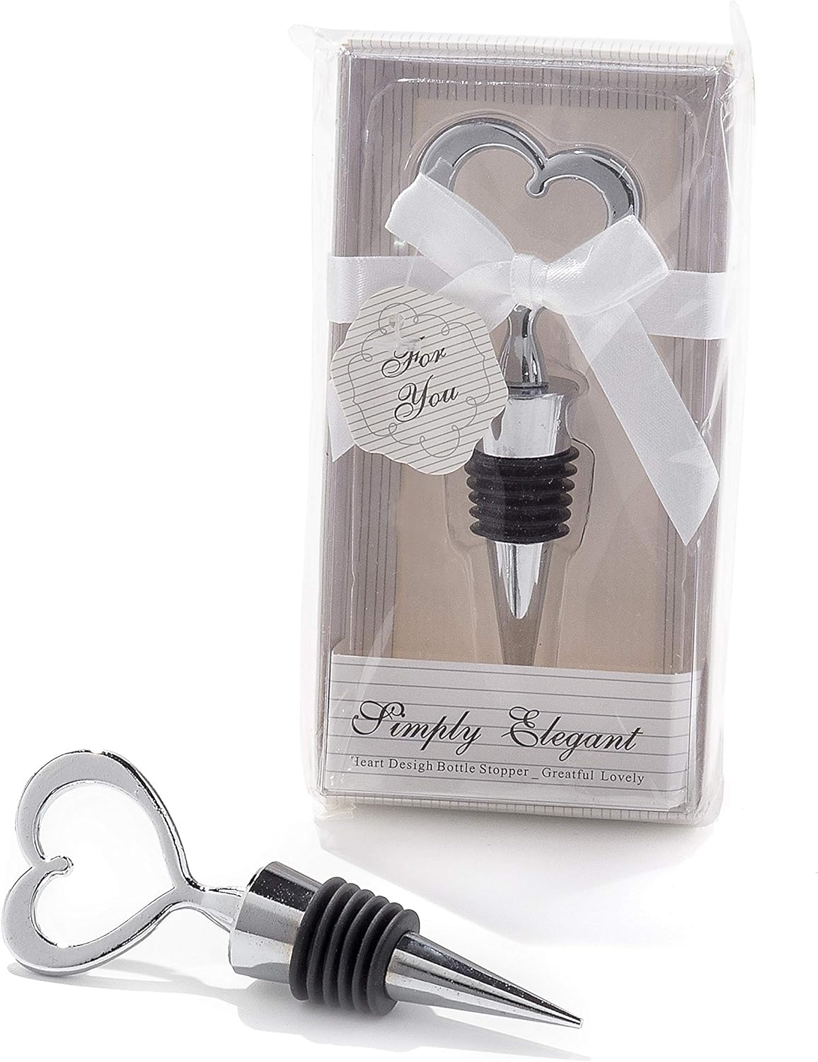 Tappo di bottiglia Vino con la forma cuore