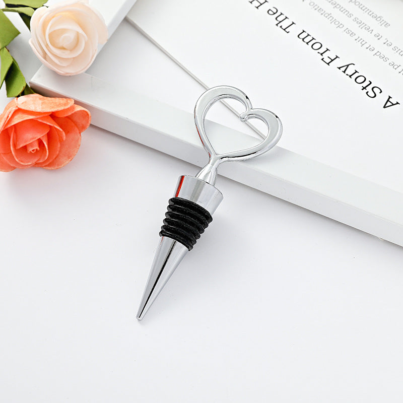 Tappo di bottiglia Vino con la forma cuore