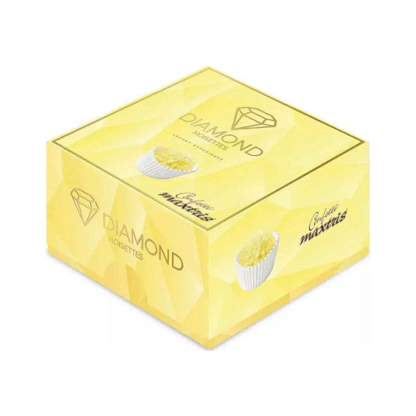 Confetti Giallo Maxtris 500 g Vassoio Diamond Noisettes