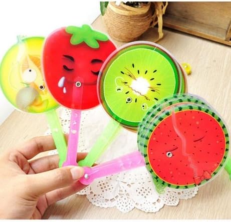 Ventaglio tema frutta,verture, materiale plastica