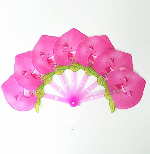 Ventaglio tema frutta,verture, materiale plastica