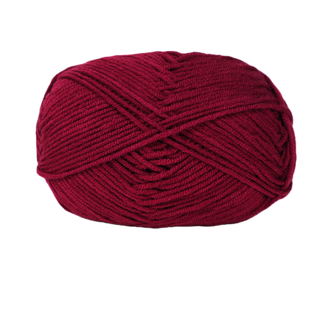 Gomitolo di Cotone per Maglia e Uncinetto, Filato 50g Vari Colori
