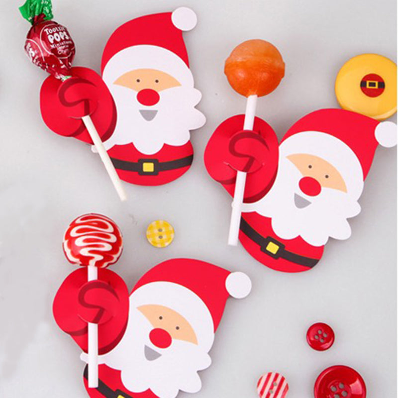 50 Etichette Decorazione Carta Lecca Lecca Lollipop Chupa Chups