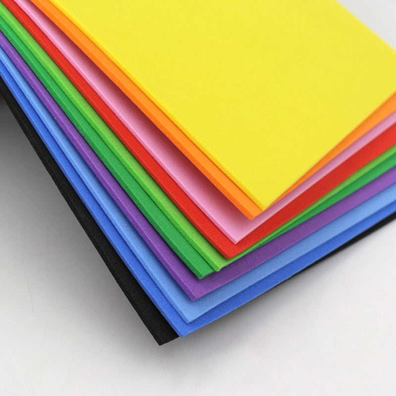 Fogli A4 colorati in gomma eva (confezione di 50)
