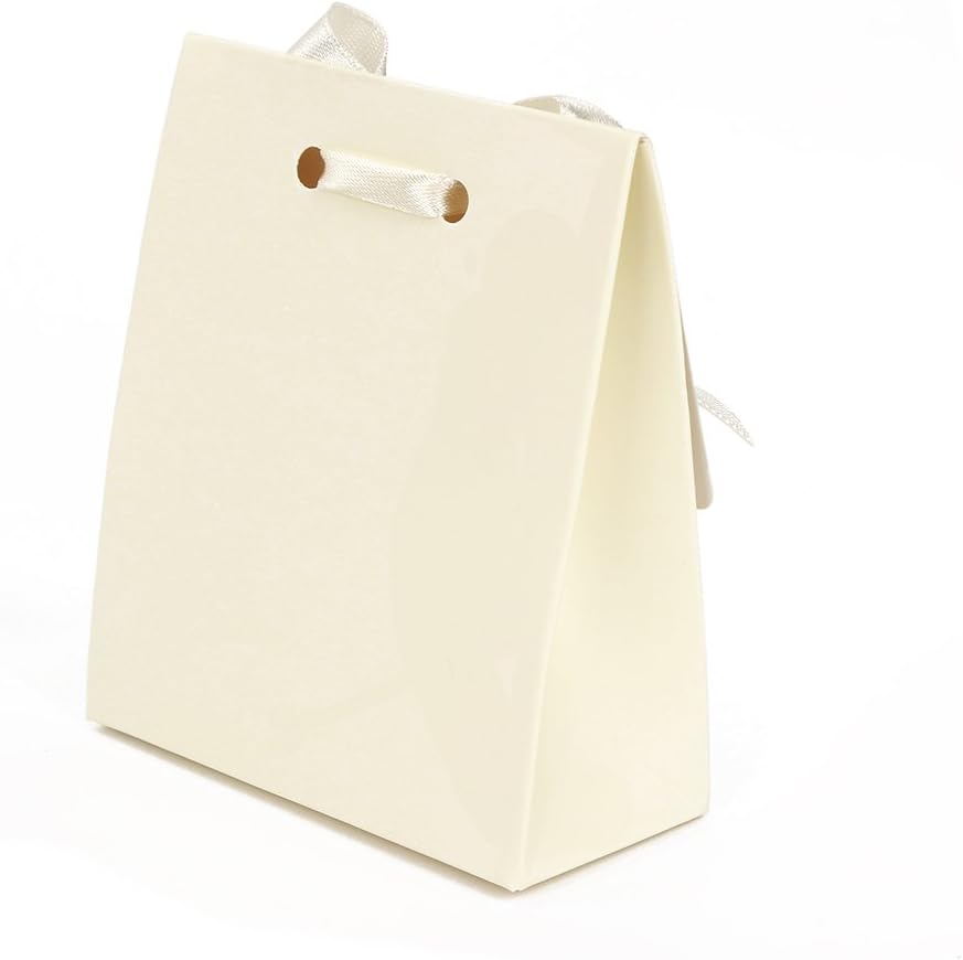 50pz scatole portaconfetti confettata colore Avorio Crema