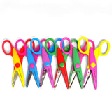 Forbici Decorative, Set Forbice con 6 Lame, multicolore,fai da te