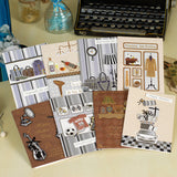 Biglietto di Auguri per Papà con Decorazioni 3D – Cartolina Elegante per Festa del Papà, Compleanno e Ringraziamento