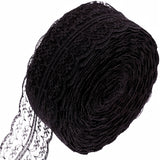 Nastro Rotolo largo 4cm,lunghezza 30 yard motivo floreale in pizzo colorato