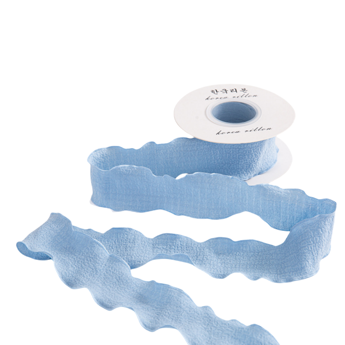 Nastro 10 Yard largo 4cm con trama di cotone Bordo foglia di loto