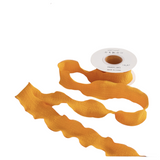 Nastro 10 Yard largo 4cm con trama di cotone Bordo foglia di loto