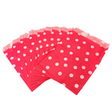 100x bustine 13 * 17CM carta porta confetti,dolce,pane,colorata pois