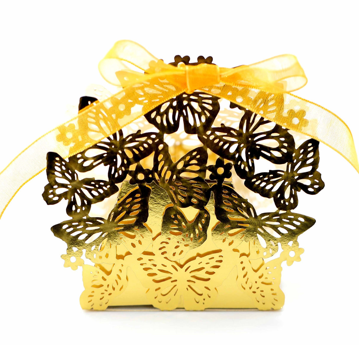 20x Scatole farfalle Portaconfetti Bomboniera anniversario 50 anni